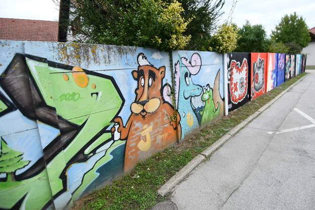 Koprivnica: Gradske površine obogaćene su novim muralima nakon Street Art Festivala