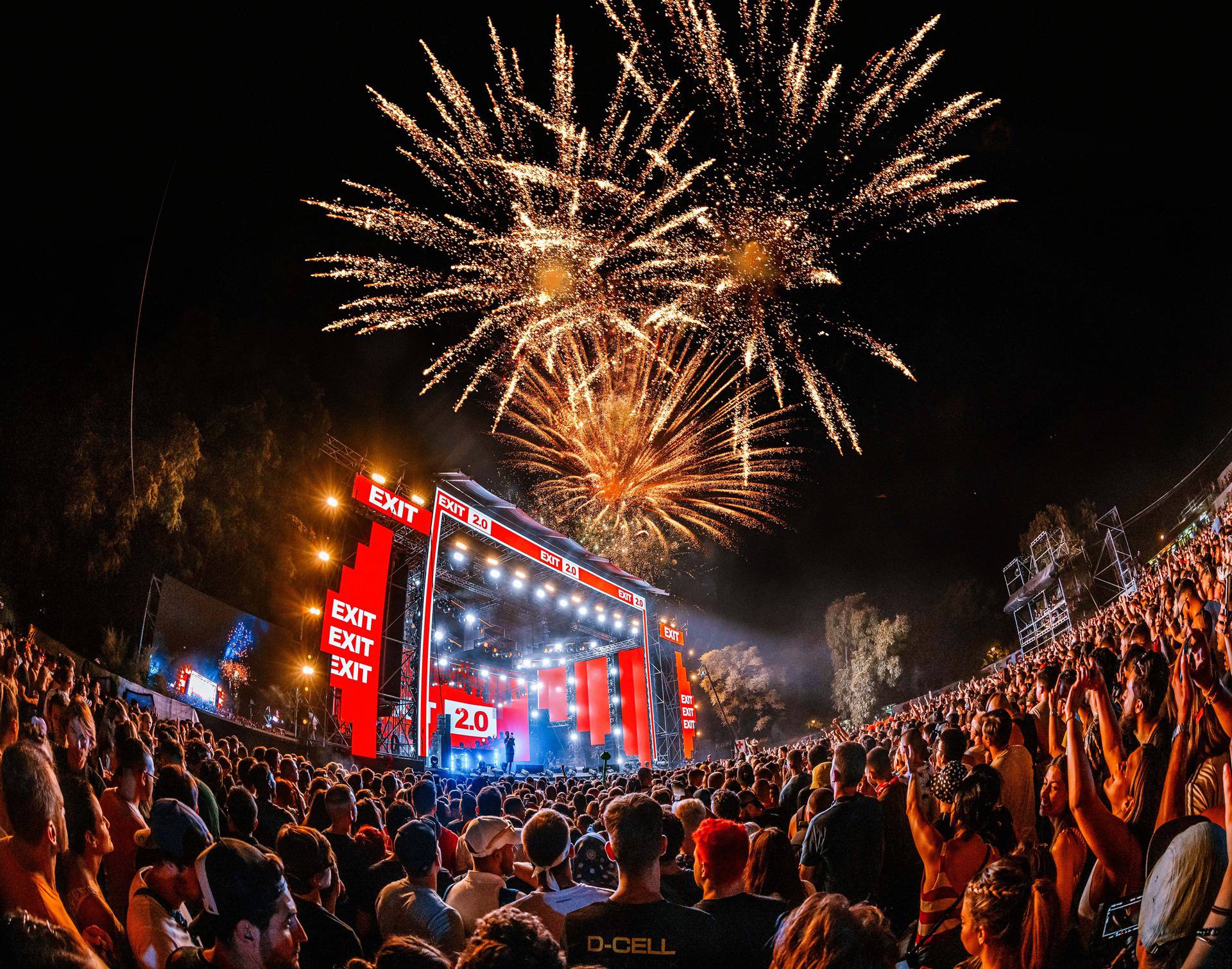 Novi Sad išaran je slovom 'Z' uoči glazbenog festivala Exit