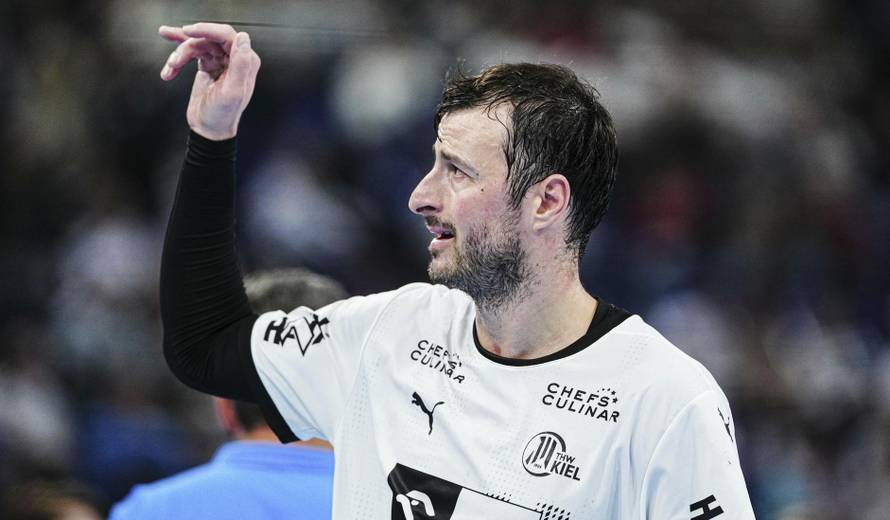 GER, THW Kiel vs. VfL Gummersbach, Handball, DHB-Pokal, Viertelfinale, Saison 2024/2025, 19.12.2024