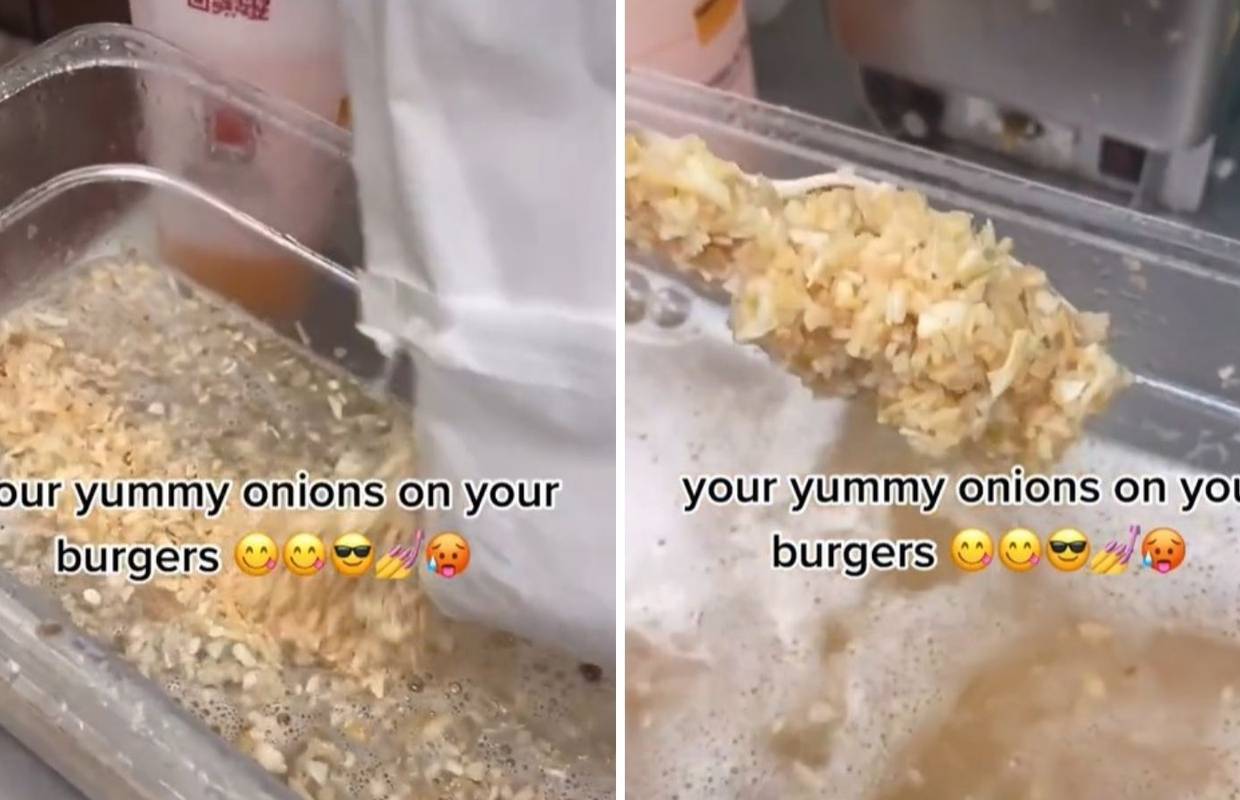 Radnik iz McDonald'sa pokazao u videu kako izgleda luk prije nego što završi u burgerima
