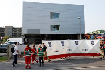 Aftermath of a deadly school shooting in Graz