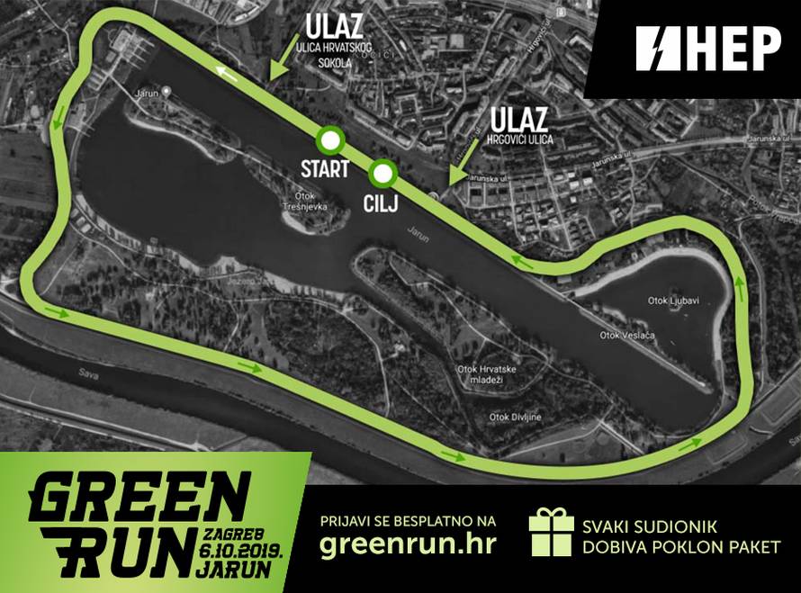 Green Run utrka powered by HEP samo što nije startala