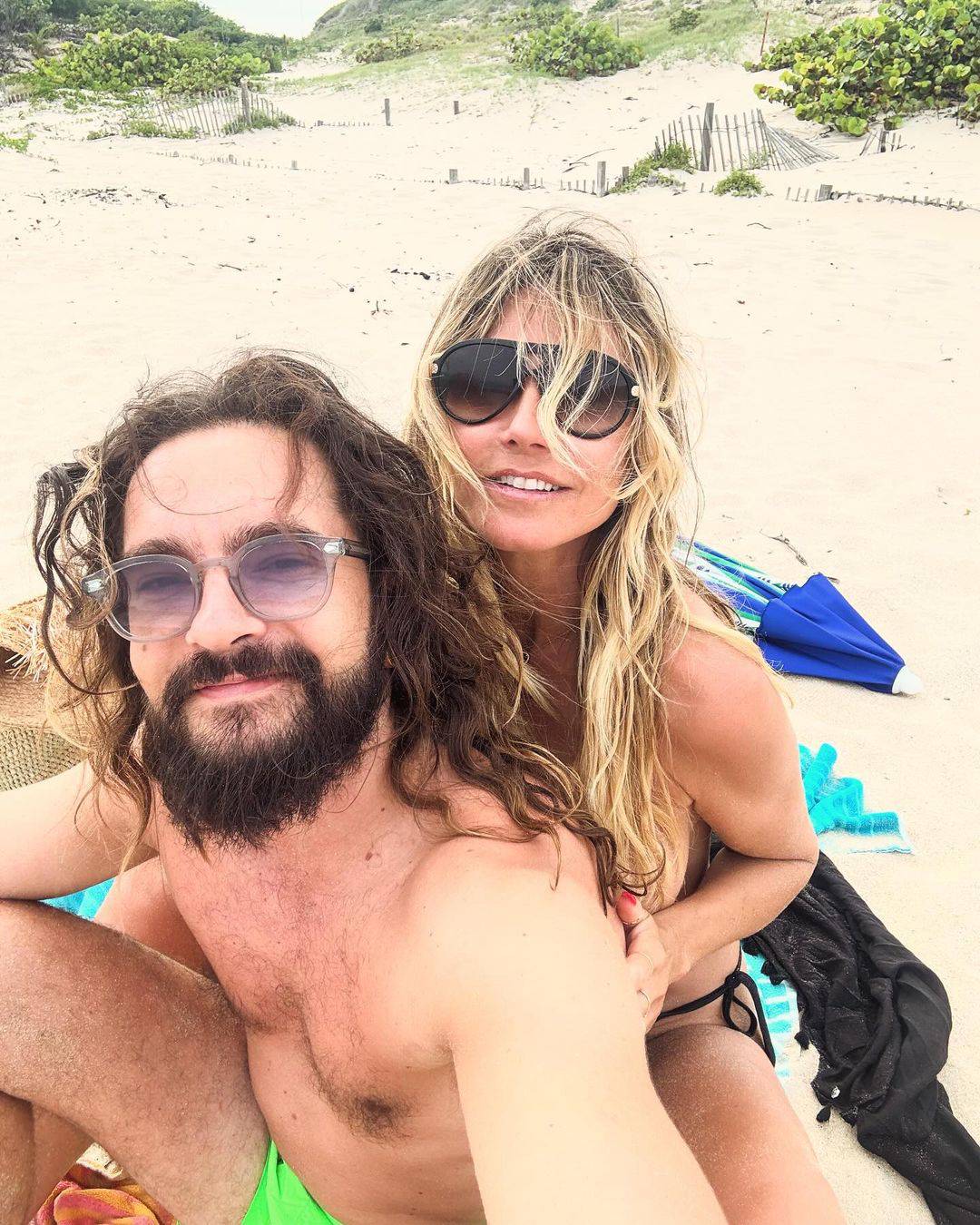 Heidi Klum odjenula je tigrasti bikini, a pažnju privukle gaćice