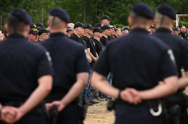 Zagreb: 35. obljetnica osnutka Specijalne jedinice policije Alfa Zagreb