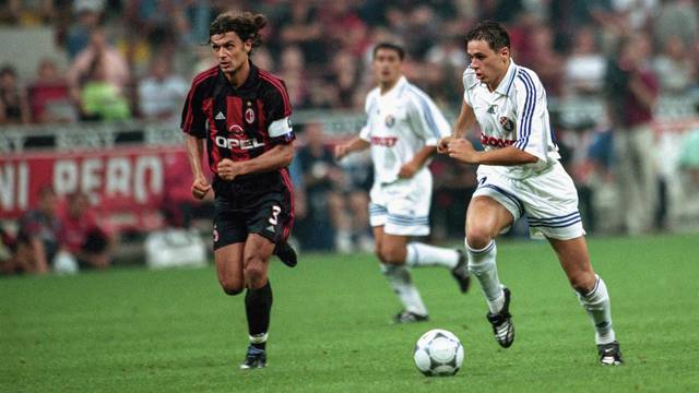Milano: Prva utakmica 3. kvalifikacijskog kruga za Ligu prvaka, AC Milan - Dinamo Zagreb  3:1, 09.08.2000.