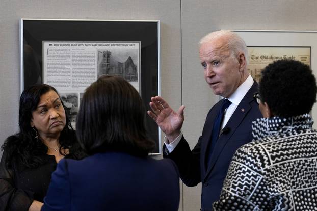 U.S. President Biden marks 100th anniversary of the Tulsa race massacre