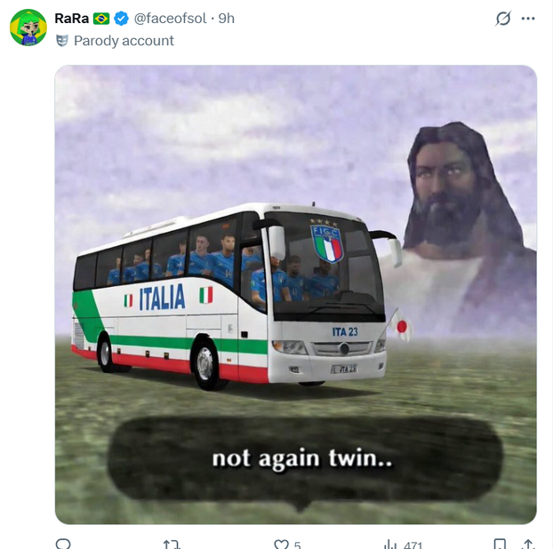 FOTO Društvene mreže pune su memova koji ismijavaju poraz Italije u Zenici: 'Pasta la vista!'