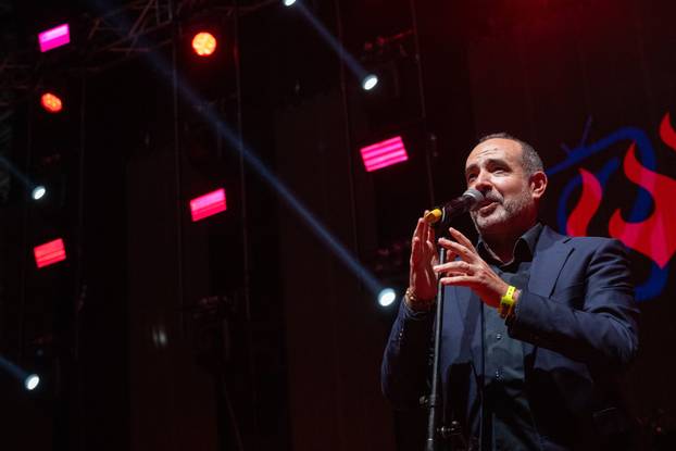 Drazen Zečić nastupio na 13. Hrvatskoj noći u Frankfurtu