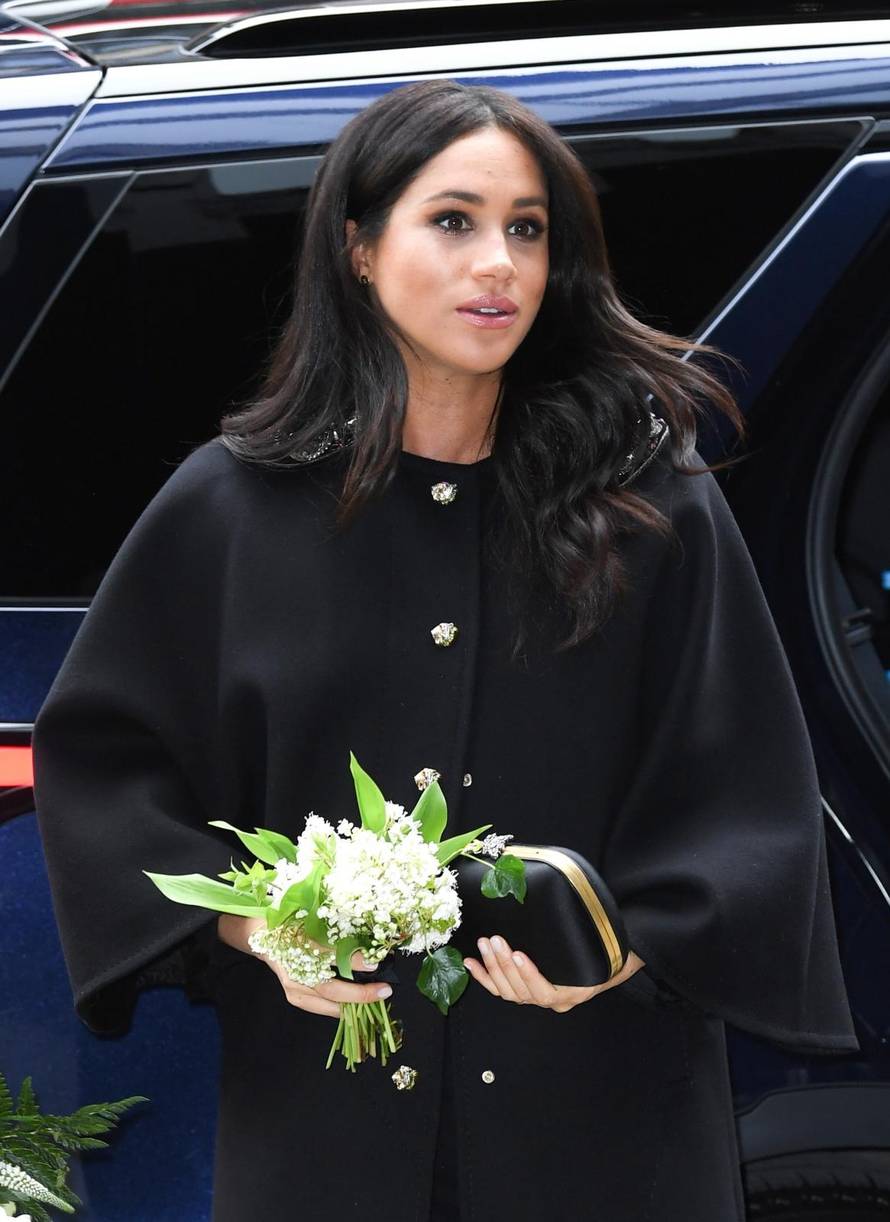 The Duke and Duchess of Sussex at New Zealand House - London