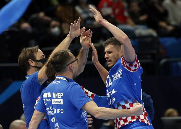 EHF 2022 Men's European Handball Championship - Group C - Ukraine v Croatia