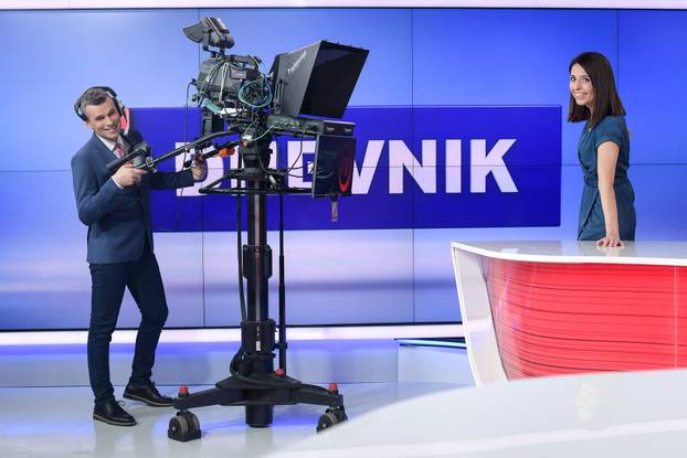 Zagreb: Dugogodišnji voditelji "Dnevnika" Nove TV Marija Miholjek i Petar Pereža