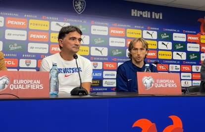 Dalić: Nije mi važna jubilarna 100. utakmica, Modrić: Nadam se da će mu ostati u sjećanju