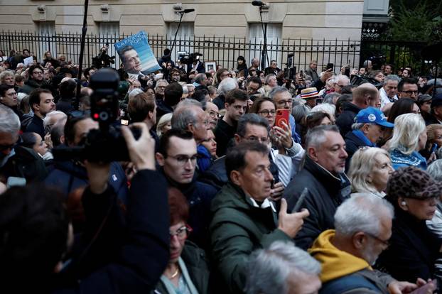 Former French President Sarkozy goes to jail to begin five-year sentence