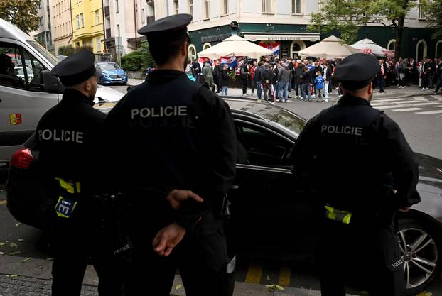 Prag:  Beckett irish  pub, gdje se hrvatski navijaci okupljaju prije utakmice