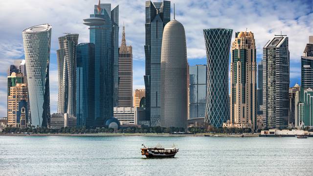 The,Bay,Of,Doha,,Qatar