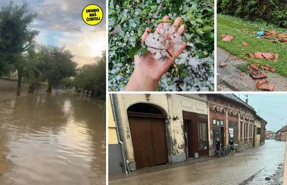 VIDEO Gradonačelnica nakon kaosa u Iloku:  'Velike su štete od leda, srećom bez ozlijeđenih'