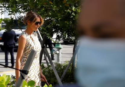 Melania je glasovala na Floridi, došla u haljini od 29.000 kuna