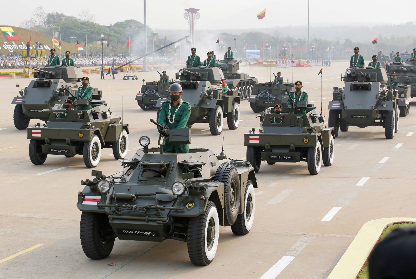 Myanmar celebrates 76th anniversary of the founding of its national army