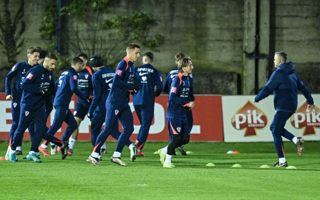 Zagreb: Trening hrvatske nogometne reprezentacije 