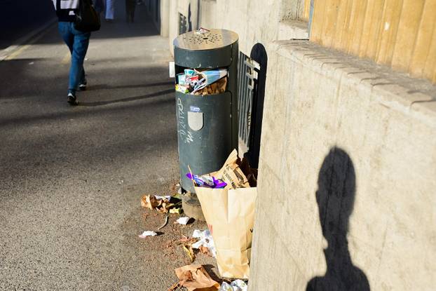 Zagreb: Sve je više smeća u centru grada 