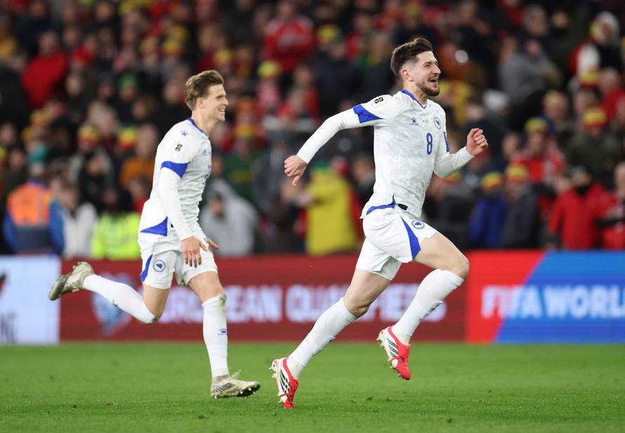FIFA World Cup - UEFA Qualifiers - Semi Final - Wales v Bosnia and Herzegovina