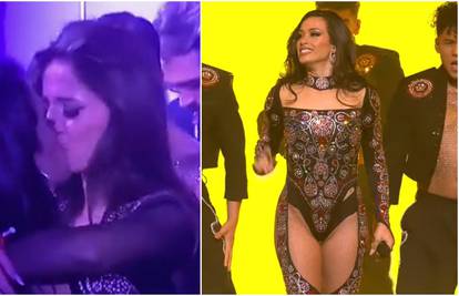 Atraktivna Španjolka ljubila djevojku tijekom proglašenja pobjednika na Eurosongu