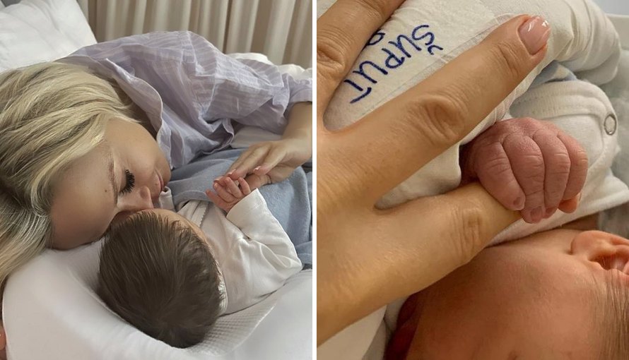 Maja Šuput objavila novu fotku sa sinom: 'Jutarnje maženje'