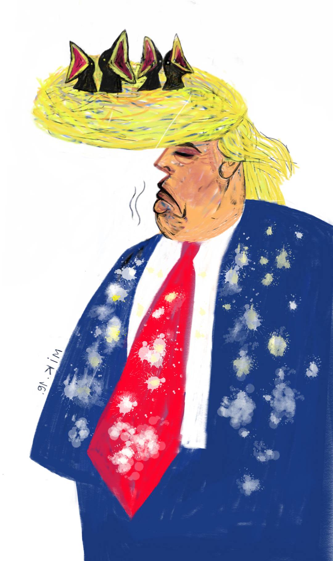 Splićanin oduševio Trumpovim karikaturama: 'Genijalan si...'