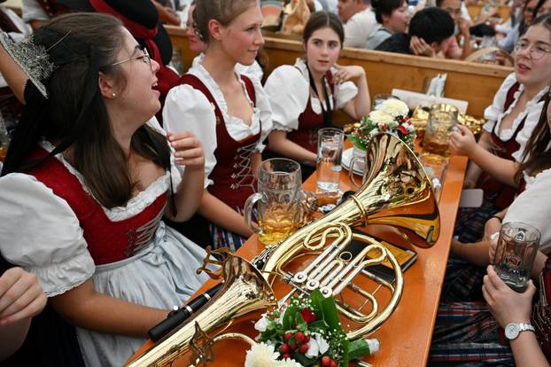 191st Oktoberfest, the world's largest beer festival, in Munich