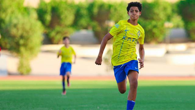 Ronaldov sin debitirao za U15 momčad Al Nassra, a ponosna Georgina sve pratila s tribina
