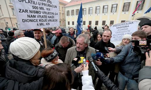 RIZ-ovi radnici prosvjedovali zbog 'ekonomskog genocida'