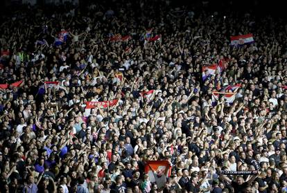 FOTO Spektakl u Imotskom: Evo kako je izgledao koncert Bulića, Thompsona i Zečića na stadionu