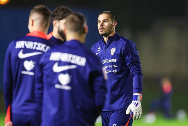 Zagreb: Trening hrvatske nogometne reprezentacije uoči utakmice Lige nacija protiv Škotske