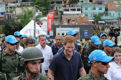 Princ Harry bio je nasmijan čak i među narko bandama Brazila