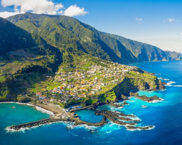 Landscape,With,Seixal,Village,Of,North,Coast,,Madeira,Island,,Portugal