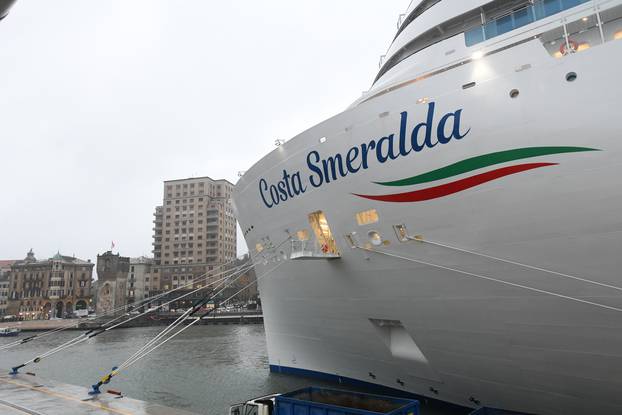 Presentation of the last vessel of the Costa Crociere fleet