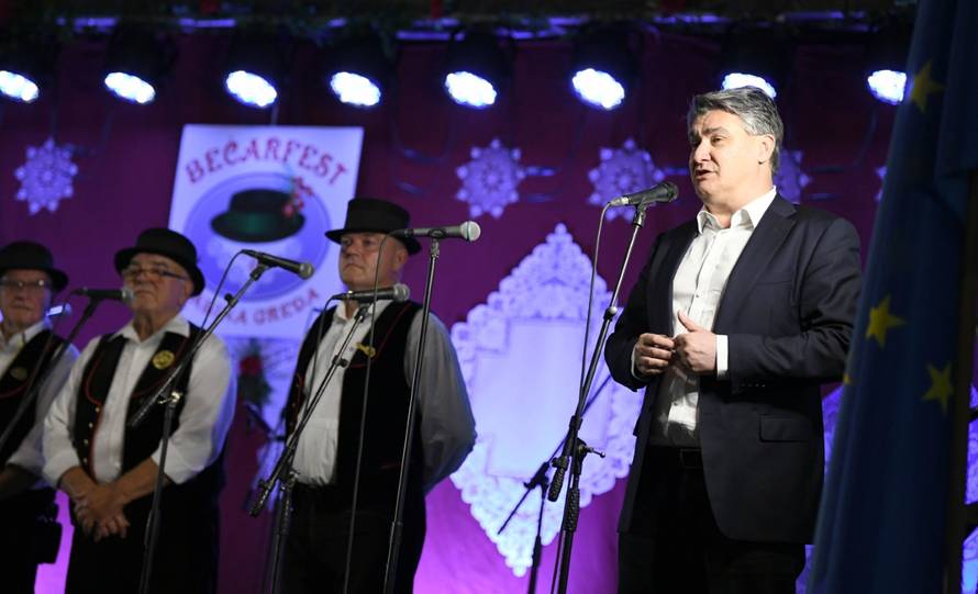 Milanović u Babinoj Gredi na otvorenju Bećarfesta: Čuvari ste stoljetne tradicije našeg naroda