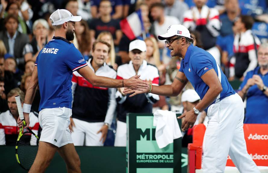 Davis Cup - World Group Semi-Final - France v Spain