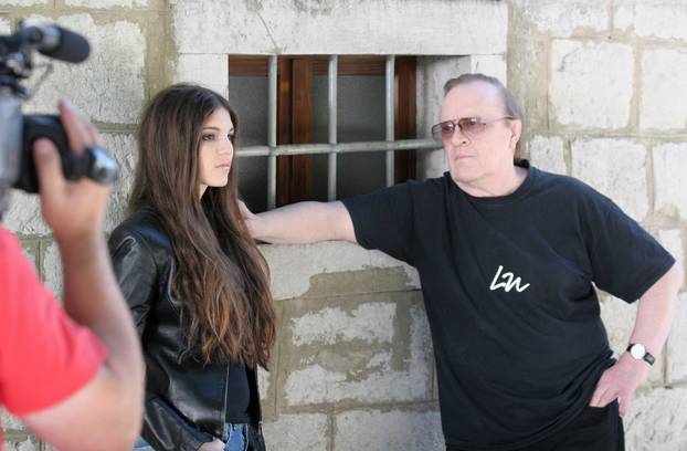 ARHIVA - Opatija: Arsen Dedić i Tina Vukov na snimanju novog spota 2006. godine