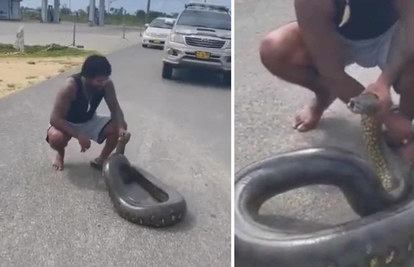 VIDEO Legendarni borac jedva izbjegao ugriz ogromne zmije