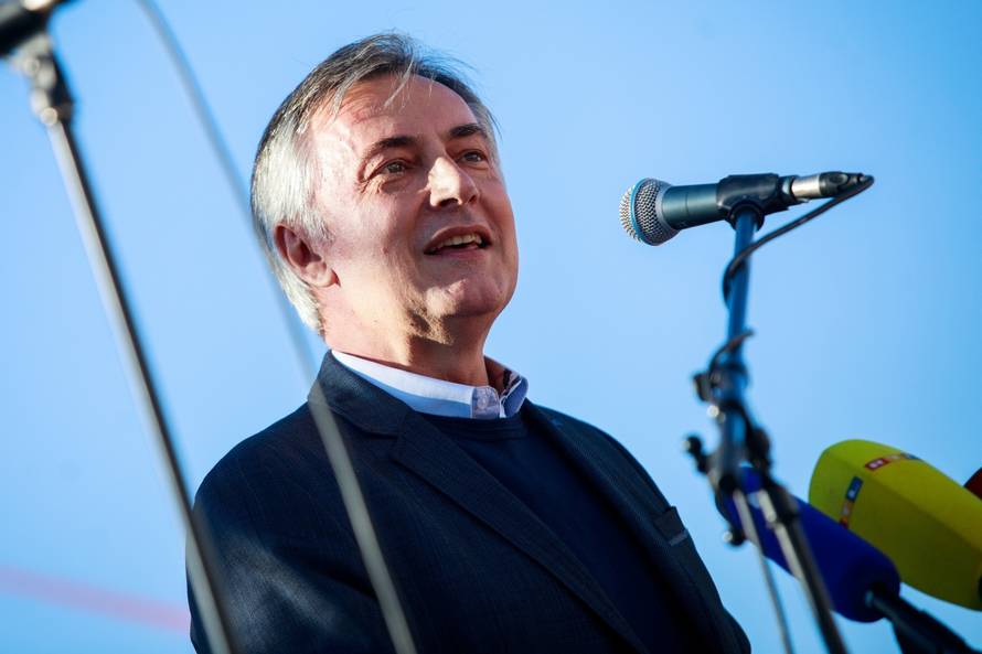 Split: Predizborni skup predsjedničkog kandidata Miroslava Škore