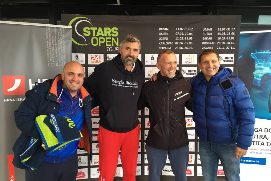 Goran Ivanišević na Stars Open Touru