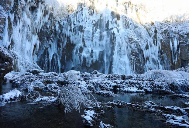Plitvice pod snijegom i ledom