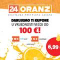 Proslavi naš 20. rođendan s nama: Častimo te s godišnjim Oranžem za samo 6,99 eura!