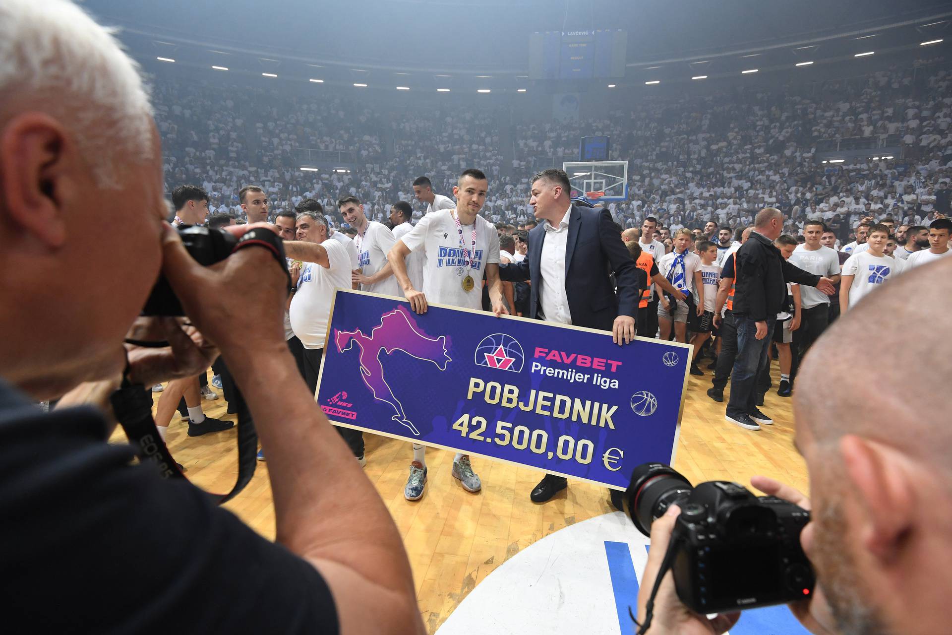 Zadar, 02.06.2024 - Kosarka: KK Zadar - KK Split, finale FAVBET Premijer lige