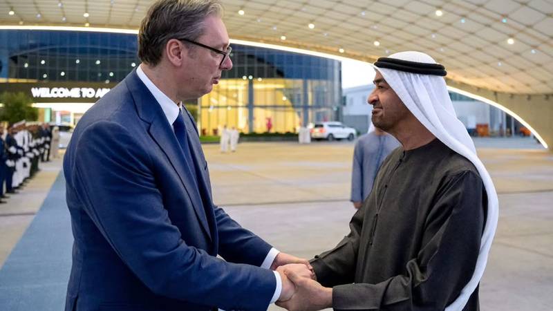 FOTO Vučić stigao u Abu Dhabi: Narod Emirata je naš prijatelj