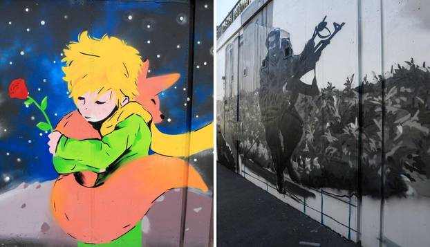 Grafit Malog Princa zamijenio grafit Vukovara i kalašnjikov