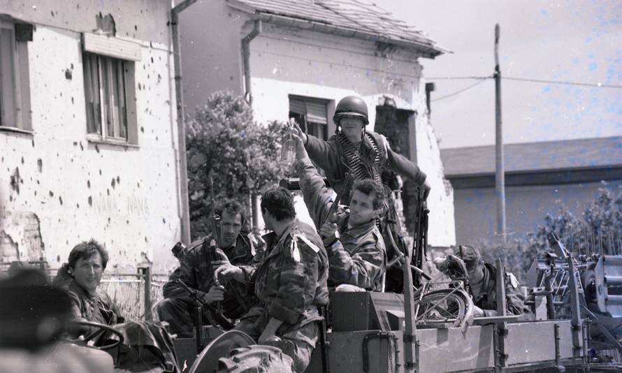 Oslobođenje Pakraca tijekom vojne operacije Bljesak - 1.5.1995.