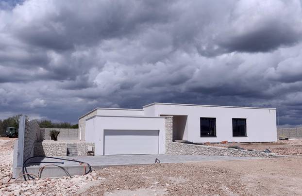 Kuća Mamićevih u izgradnji u okolici Ljubuškog