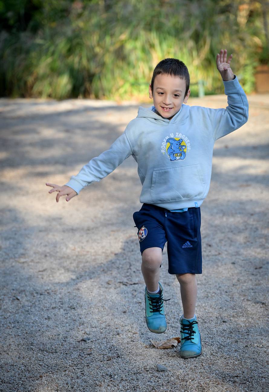Zagreb: Sin Tonija Bošnjakovića je prohodao uz ekstremne treninge koje mu je osmislio otac unatoč cerebralnoj paralizi